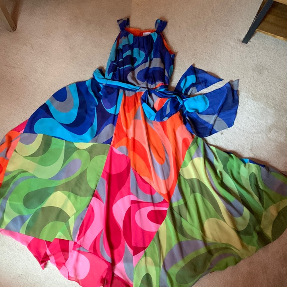 Soft Surroundings multicolored dress XL